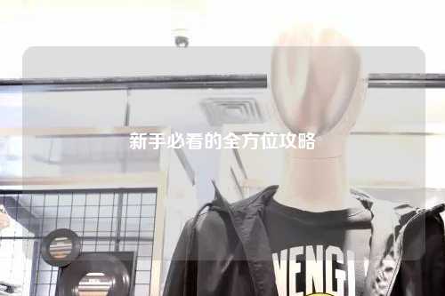 新手必看的全方位攻略